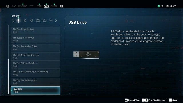 ACQUIRE Hendricks' Decryption Key at MI-6 Building / ESCAPE the Area