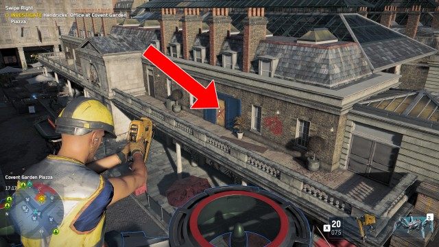 INVESTIGATE Hendricks' Office at Covent Garden Piazza