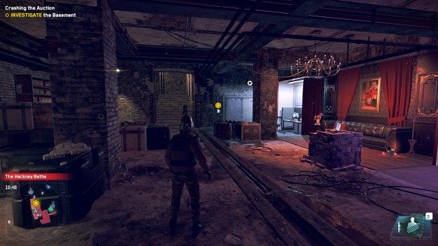 INVESTIGATE the Basement