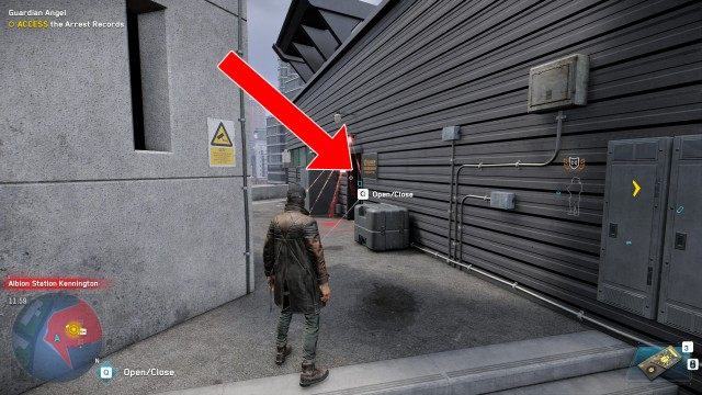 ACCESS the Arrest Records / ESCAPE the Area