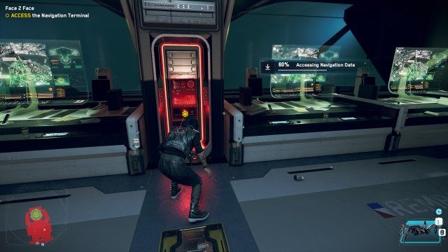 ACCESS the Navigation Terminal