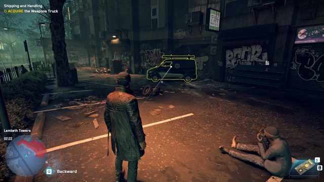 ACQUIRE the Weapons Truck