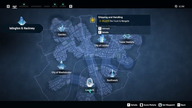 DELIVER the Truck to Neogate