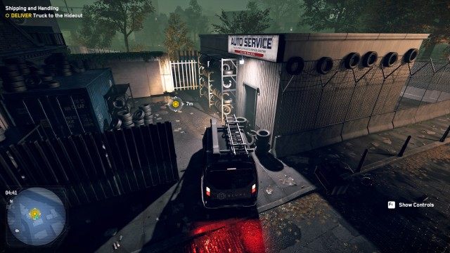 DELIVER Truck to the Hideout