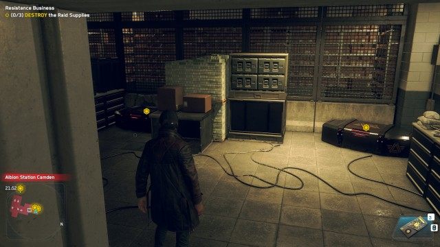 REACH Albion Station Camden / DESTROY the Raid Supplies 0/3 / GET TO Safety