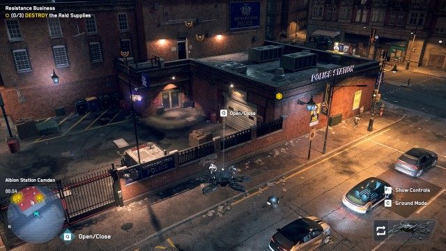 REACH Albion Station Camden / DESTROY the Raid Supplies 0/3 / GET TO Safety