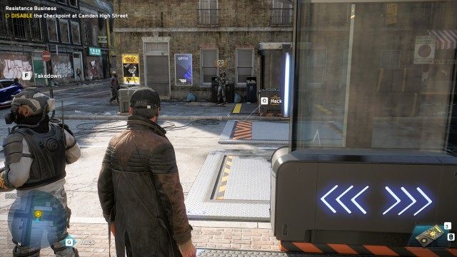 DISABLE the Checkpoint at Camden High Street / GET TO Safety