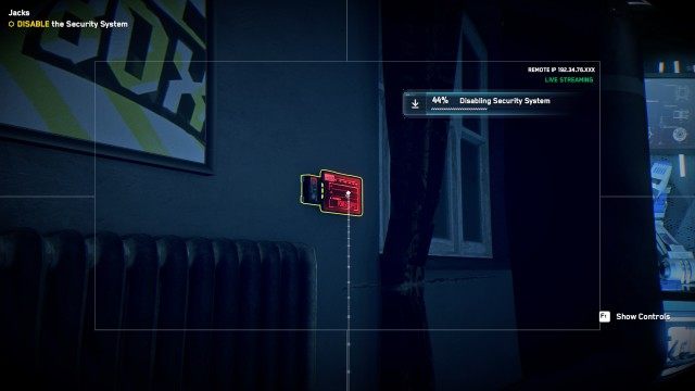 DISABLE the Security System