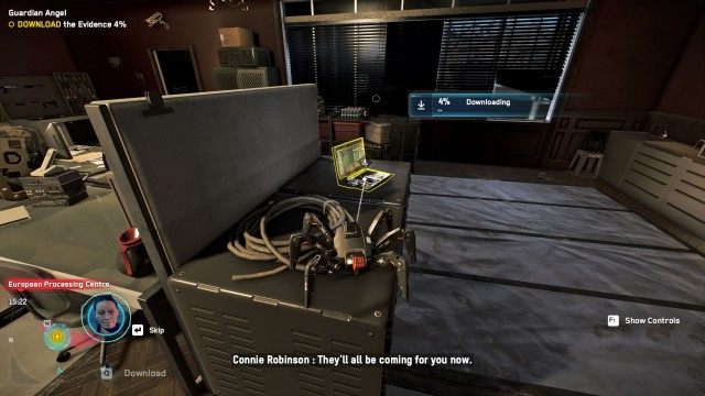 DOWNLOAD the Evidence / ESCAPE the Area / GET TO Safety