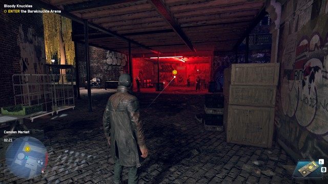 REACH the Camden Bareknuckle Arena  / ENTER the Bareknuckle Arena