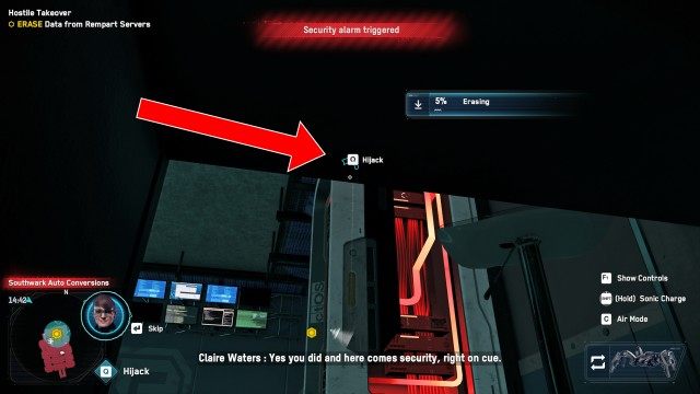 REACH Southwark Auto Conversions / ERASE Data from Rempart Servers / ESCAPE the Area / GET TO Safety
