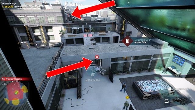 ESCAPE in a Vehicle with Violet Thorn