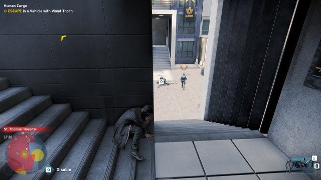 ESCAPE in a Vehicle with Violet Thorn