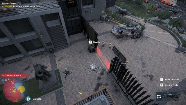 ESCAPE in a Vehicle with Violet Thorn