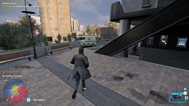 ESCAPE in a Vehicle with Violet Thorn