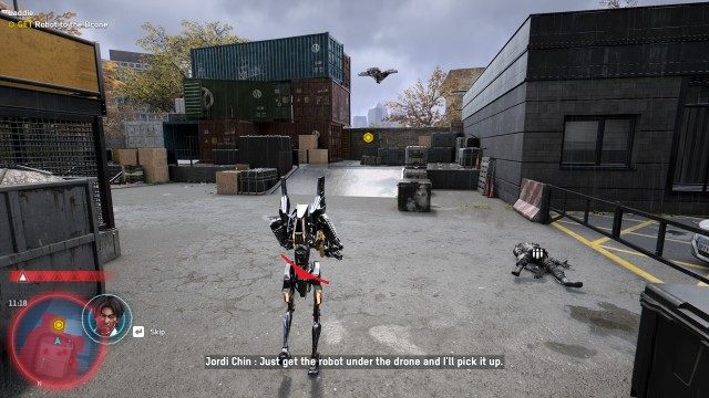 GET Robot to the Drone