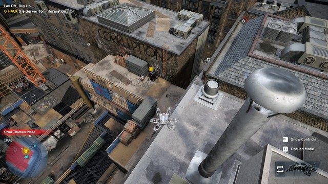 REACH Shad Thames Plaza  / HACK the Server for Information