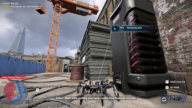 REACH Shad Thames Plaza  / HACK the Server for Information