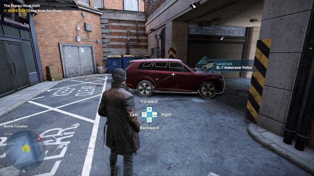 INVESTIGATE the Area for Clues