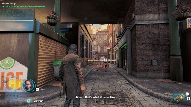 LOCATE Violet Thorn at the New Market