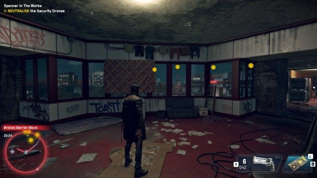 NEUTRALISE the Security Drones / ENTER Wrench's Safehouse