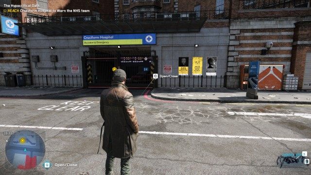 REACH Cruciform Hospital to Warn the NHS team