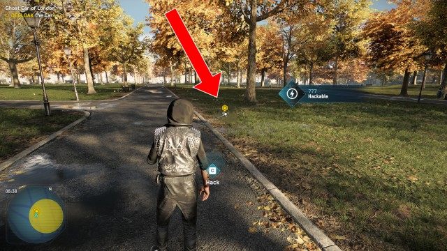 REACH the Signal Location / DECLOAK the Car