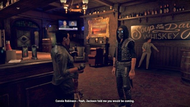EXIT the Safehouse / TALK to Connie