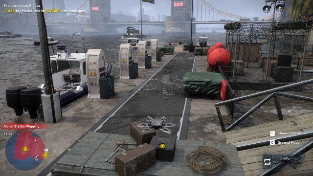 USE the Multidrone to ACQUIRE the Packages / DROP the Package at the Vehicle 0/3