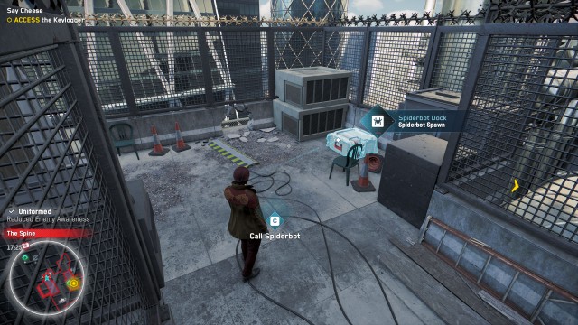 ACQUIRE the Keylogger / ACCESS the Roof