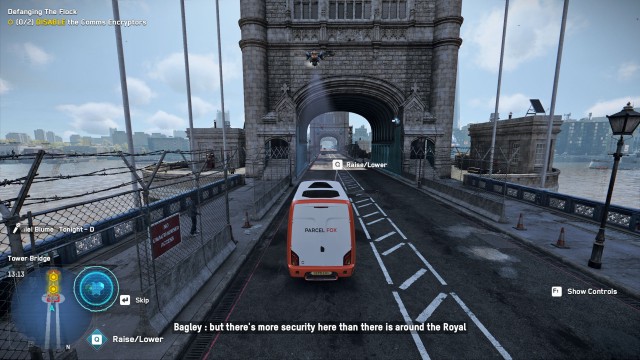DISRUPT THEMIS at Tower Bridge