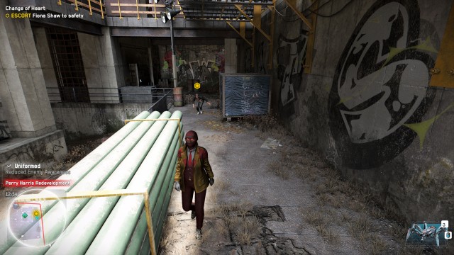 ESCORT [Prisoner Name] to safety