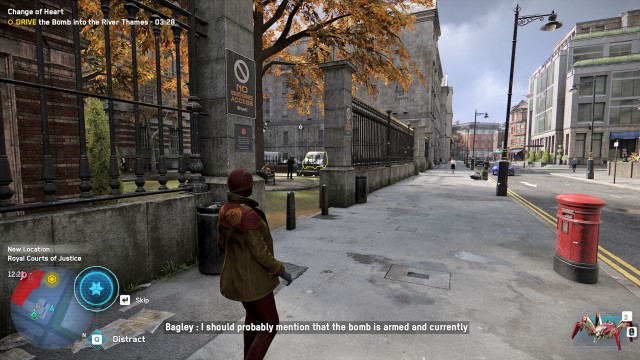 LOCATE the Bomb at the Royal Courts of Justice