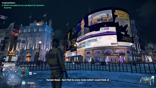 REACH Piccadilly Circus and Watch for Hamish's Suprise