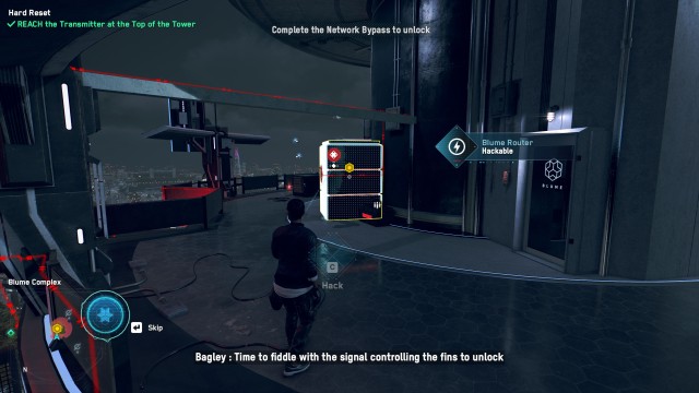 REACH the Transmitter at the Top of the Tower