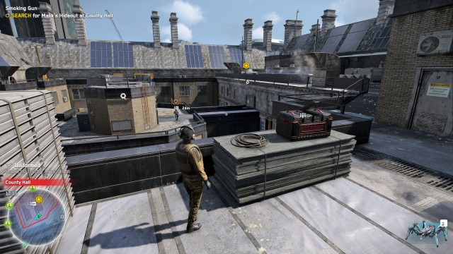 SEARCH for Malik's Hideout at County Hall