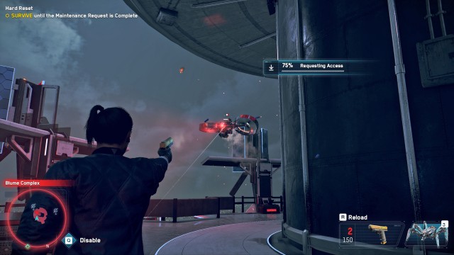 SURVIVE until the Maintenance Request is Complete / DESTROY the Defense Drones