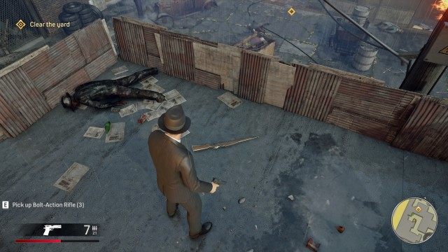 Clear the yard