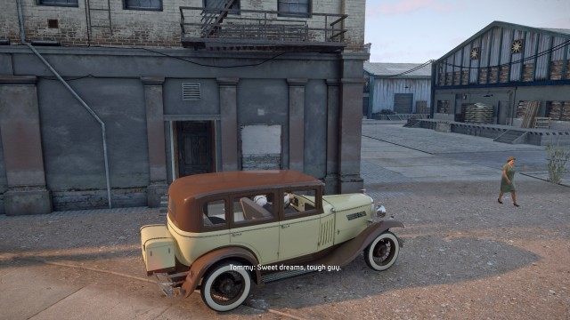 Get in the car / Drive Paulie home