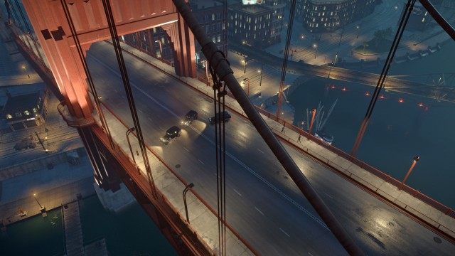 Drive to the Giuliani Bridge / Drive to Central Island