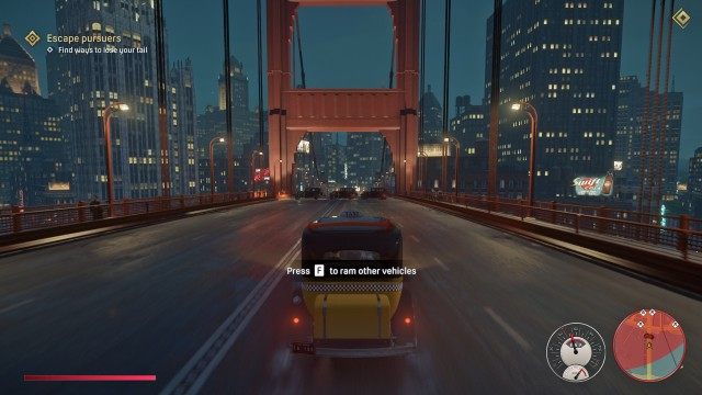Drive to the Giuliani Bridge / Drive to Central Island