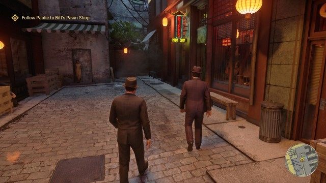 Meet Paulie in Chinatown / Follow Paulie to Biff's Pawn Shop