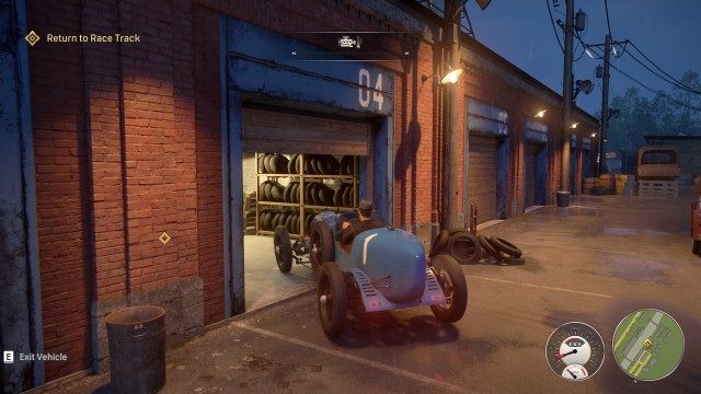 Return to Race Track