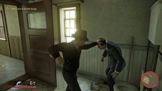 Find a way into the Motel / Take care of all the thugs / Save Sam