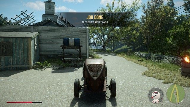 Drive through the checkpoints