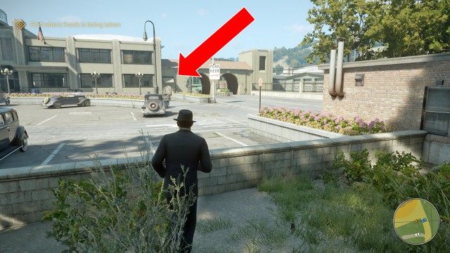 Find where Frank is being taken