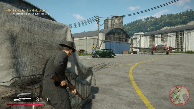 Follow Frank and his escort