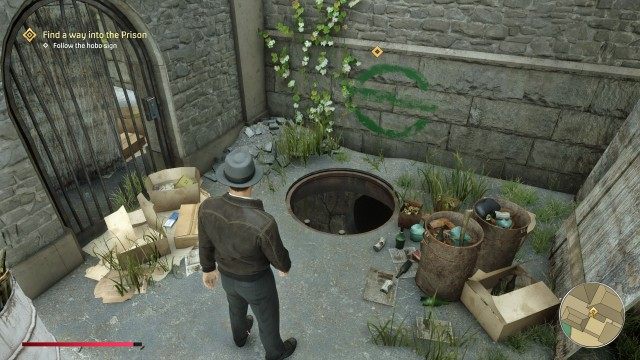Follow the hobo sign to the Guard Tower
