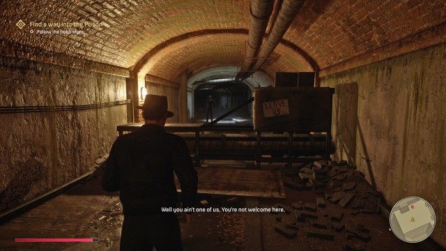 Follow the hobo sign to the Guard Tower