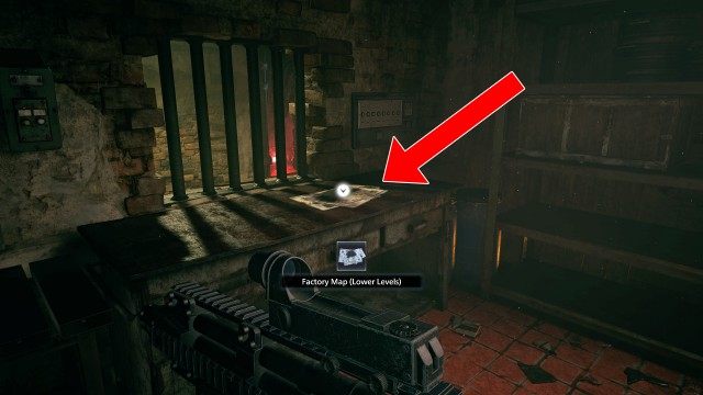 Factory Map (Lower Levels)